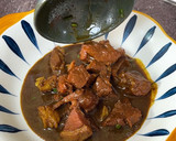 Foto langkah ke 9 dari resep 17. Rawon Daging Khas Surabaya - Rempah Indonesia TOP banget!.