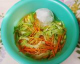 Hình bước làm 1 của món Gỏi KHỔ QUA chay