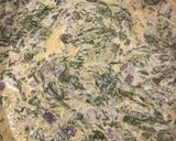 Foto del paso 2 de la receta: Fideos Estilo Moño 🎀 con Crema de Espinacas