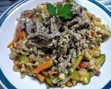 Foto del paso 5 de la receta: Chop suey de vegetales, carne y champiñones