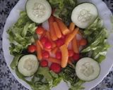 Foto del paso 5 de la receta: Rapiditas con pollo y ensalada!