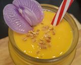 รูปขั้นตอนการทำที่ 3 ของ Golden Mango Smoothie 3 Ways มะม่วงปั่นผงขมิ้น 3 สูตร