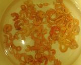 A picture of step 1 of Shrimp Bún Riêu.