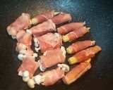 醬燒蔬菜肉捲的食譜步驟1照片