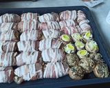 Baconös pulykamell tekercs recept fázis 6 fotója