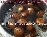 A picture of step 17 of Gulab jamun.
