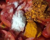 A picture of step 1 of My mom recipe tamatar ki chutney.