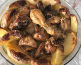 Foto del paso 3 de la receta: Pollo al horno con patatas
