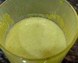 Hình bước làm 1 của món Matcha đá xay
