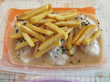 Filetes de pollo con salsa al whisky – exprés