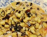 A picture of step 4 of Eggplant, Potato, and Onion Tortilla.