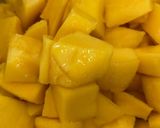 A picture of step 1 of Mango Ice Cream🥭.