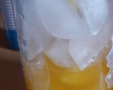 A picture of step 5 of Pina~lemon~berry blast.