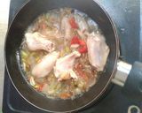 Foto langkah ke 6 dari resep Ayam Bayam Merah.