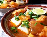 Foto langkah ke 4 dari resep Lontong kikil Surabaya.