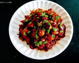A picture of step 6 of Restaurant style tasty crispy yummy cauliflower Manchurian.