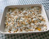 Une image de l'étape 16 de Courgettes jaunes grillées sauce crème,feta, menthe.