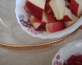 A picture of step 2 of Healthy fruit chaat😋.