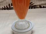 Papaya melon juice