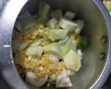 A picture of step 3 of Masala Dosa Sambar.
