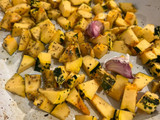 Roast pumpkin and sage risotto