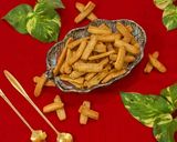 A picture of step 3 of Namakpare/ Namak Pare (khasta Nimki For Travel).