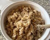 Hình bước làm 4 của món Pasta Phô Mai Kem Và Cá Ngừ