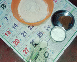 கோதுமை மாவு சாக்லேட்கேக் ரெசிபி ஸ்டேப் 1 புகைப்படம்