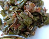 A picture of step 7 of Long beans curry.