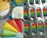 Foto langkah ke 9 dari resep Lidah kucing rainbow.