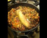 Une image de l'étape 4 de Filet mignon aux lardons et minis légumes.