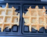 Une image de l'étape 3 de Gaufre de pommes de terre.
