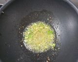 A picture of step 2 of Radish pod paneer masala.
