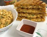 A picture of step 8 of Tandoori Mayo Paneer Grilled Sandwich.