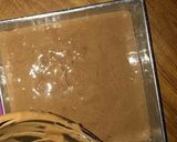 A picture of step 4 of Chocolate box cake.