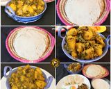 A picture of step 3 of Dhaba Style Aloo Palak/Dhaba Style Potato Spinach.