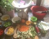 Une image de l'étape 2 de Cake 🌶️aux 🥒légumes 🥦🧄🥬d’été sauce 🥣au yaourt grec 🌱.