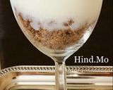 A picture of step 8 of Chocolate Cake Muhallabia (Milk Pudding).
