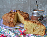 Foto del paso 6 de la receta: Torta de manzanas caramelizadas y cubierta crocante de canela🍎