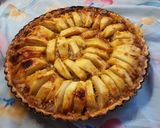 Habos-diós almás pite /Schaumig-Nuss Apfelkuchen recept fázis 7 fotója