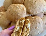Une image de l'étape 6 de Cookies moelleux chocolat blanc pignons sans blanc d’œuf.