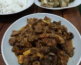 Foto langkah ke 7 dari resep Daging Kambing Masak Pedas Manis.