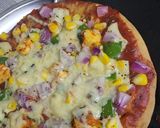 A picture of step 12 of No Yeast Pizza (Party style).