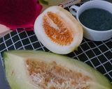 Foto langkah ke 1 dari resep Es Buah Naga.