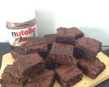 Foto langkah ke 10 dari resep Fudgy Nutella Brownies.