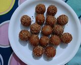 A picture of step 6 of Anarse ki goli (Nag Panchami special).