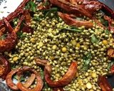 A picture of step 2 of Dry rasam powder (south Indian recipe).