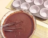 Foto del paso 1 de la receta: Muffins triple chocolate