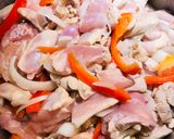 A picture of step 4 of Quick Make -Believe Stir Fry Lemon Chicken.