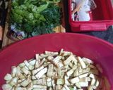 Foto del paso 1 de la receta: Reciclando las fiestas: salteado de cerdo